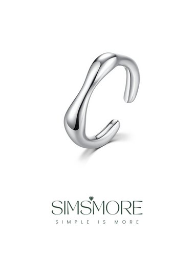 Sterling Silver Dainty Ring J0062