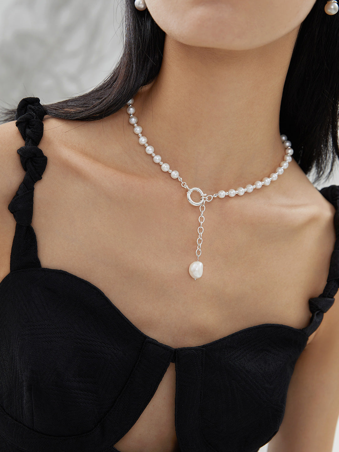 Freshwater Pearl Necklace D0223