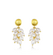 Grape Natural Pearl Earrings E0618