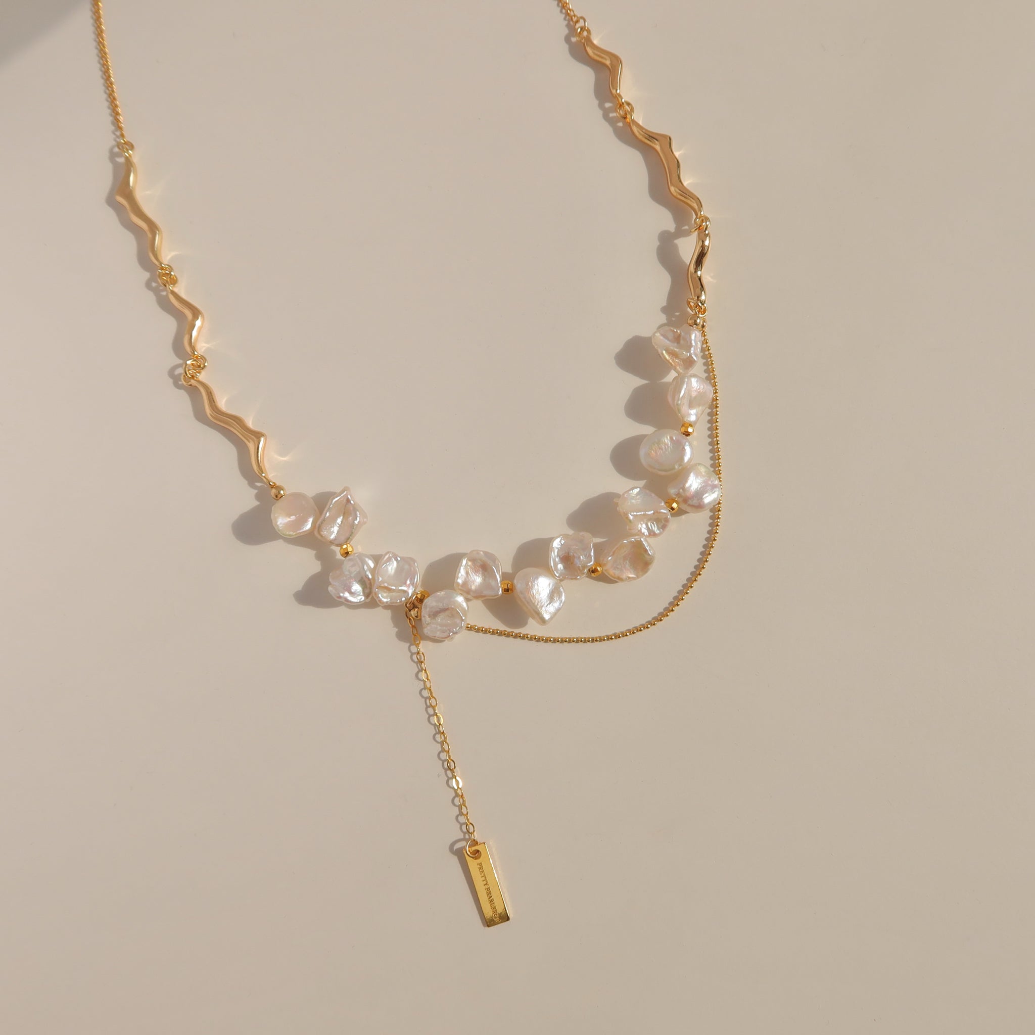 Dahlia Keshi Pearl Necklaces