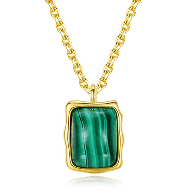 Malachite Classic Necklace D0175