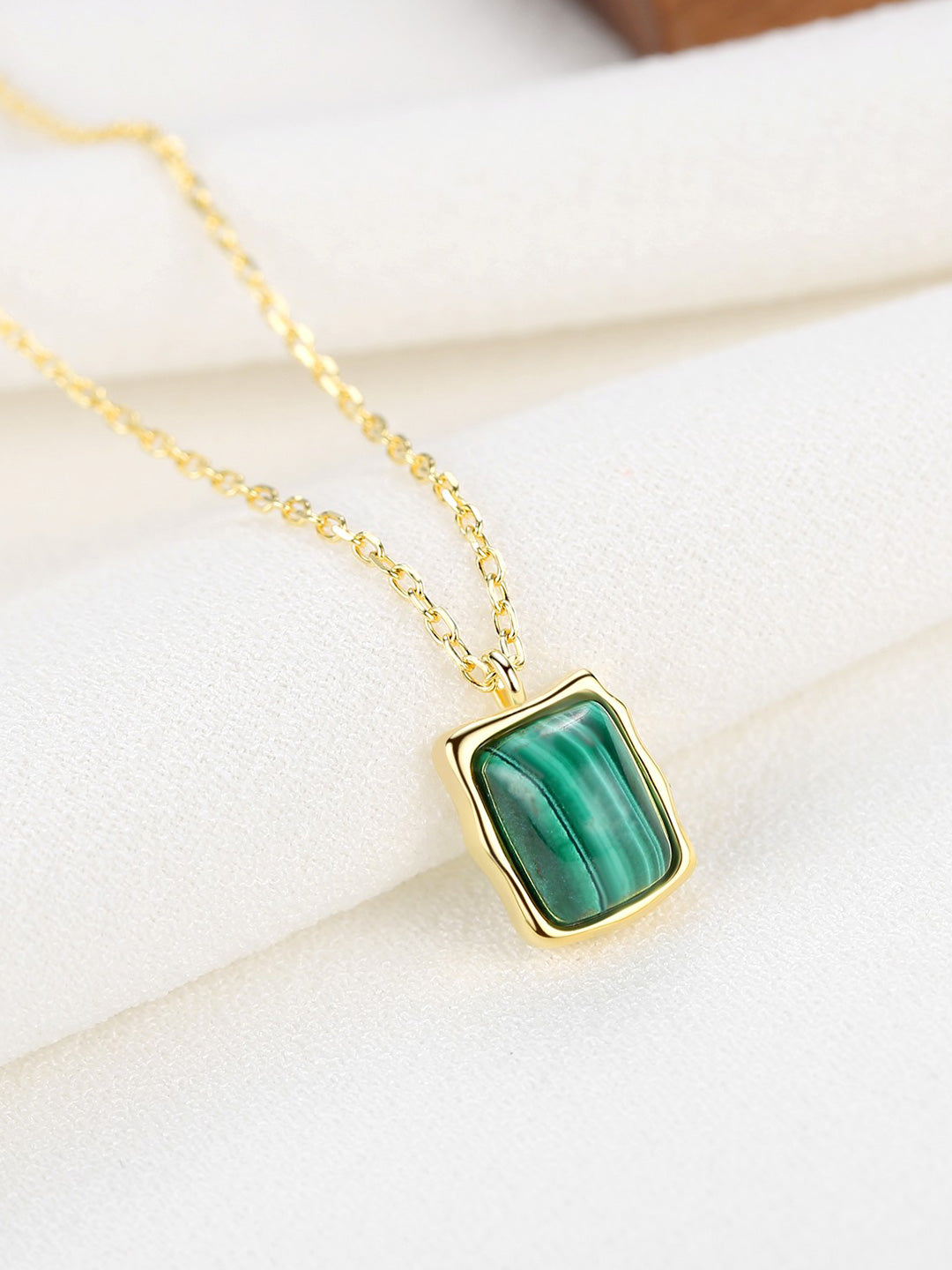 Malachite Classic Necklace D0175