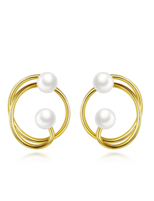 Minimalist French Vintage Earrings E0490