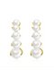 Minimalist Shell Pearl Earrings E0585