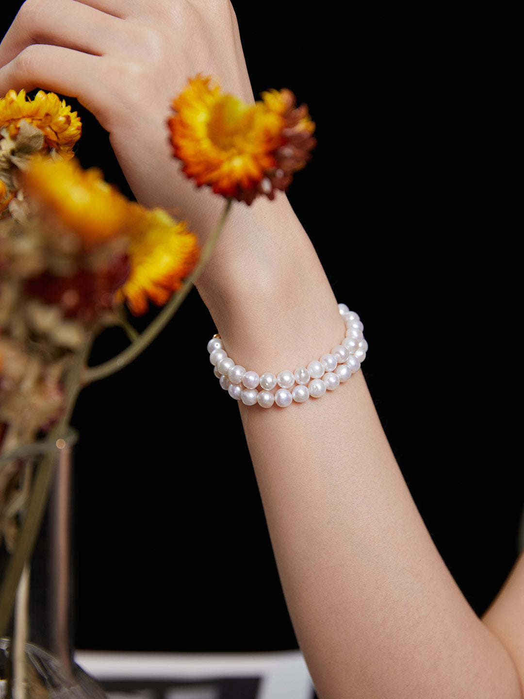 Pearl Double Bracelet SL0060