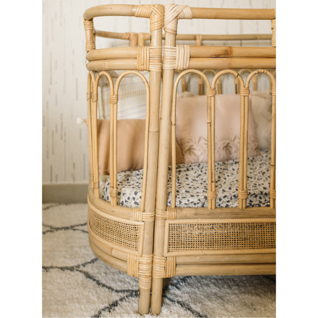 Natura Arya Rattan Baby Cot