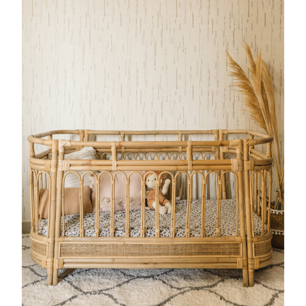 Natura Arya Rattan Baby Cot