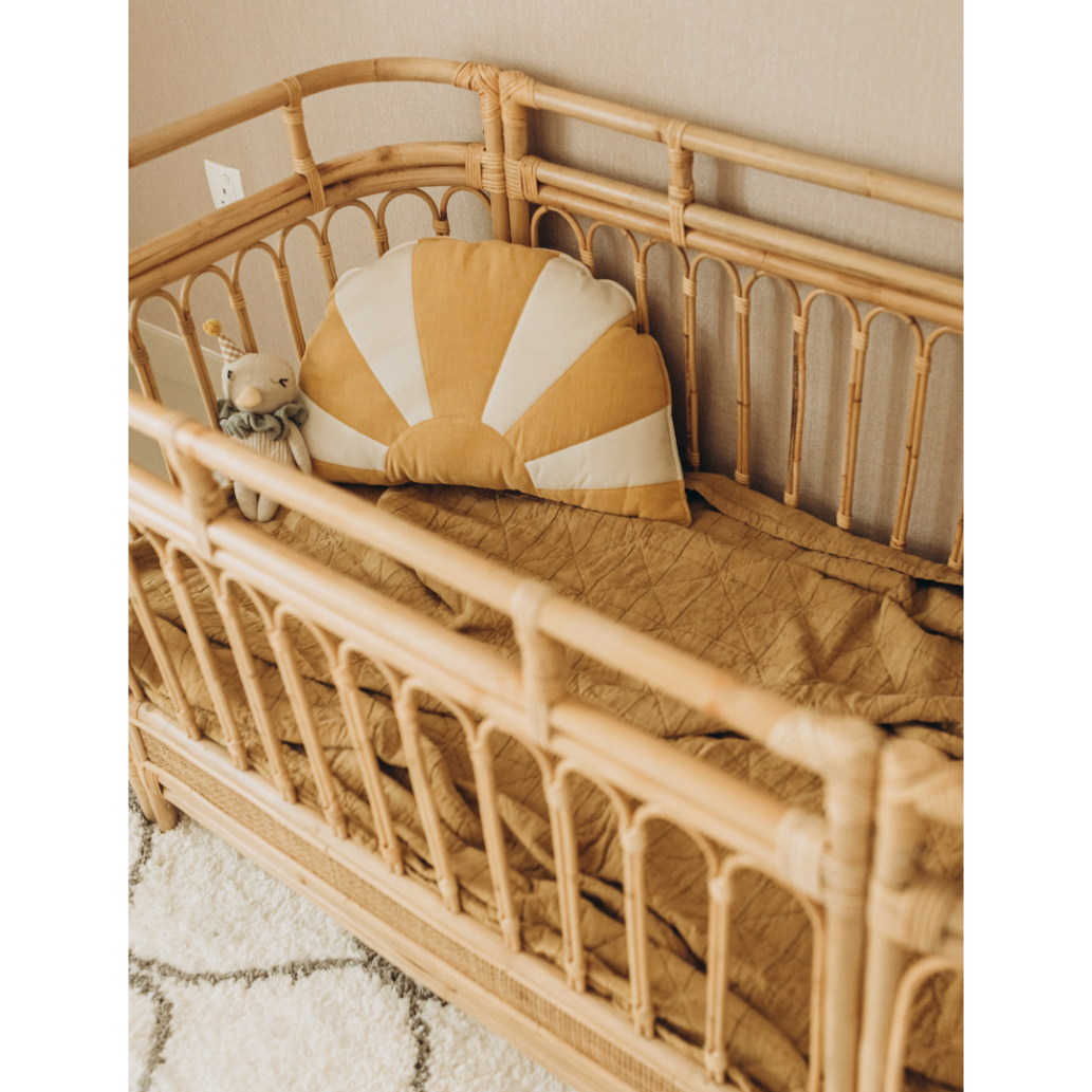 Natura Arya Rattan Baby Cot