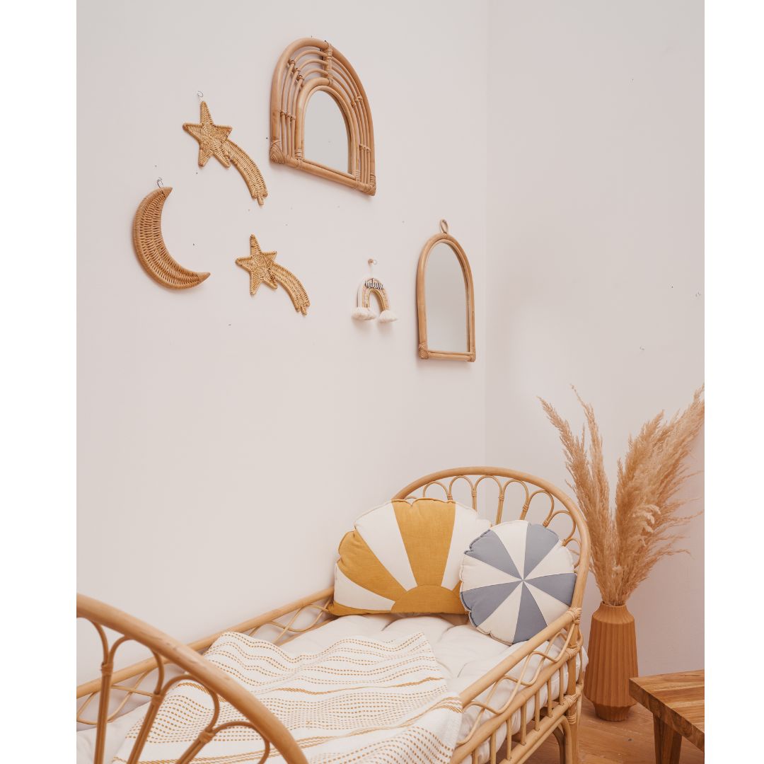 Natura Luna Rattan Wall Decor