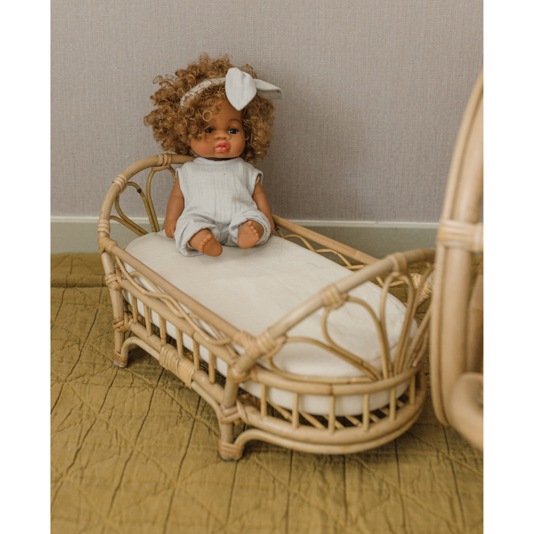 Natura Beverly Rattan Doll Bed