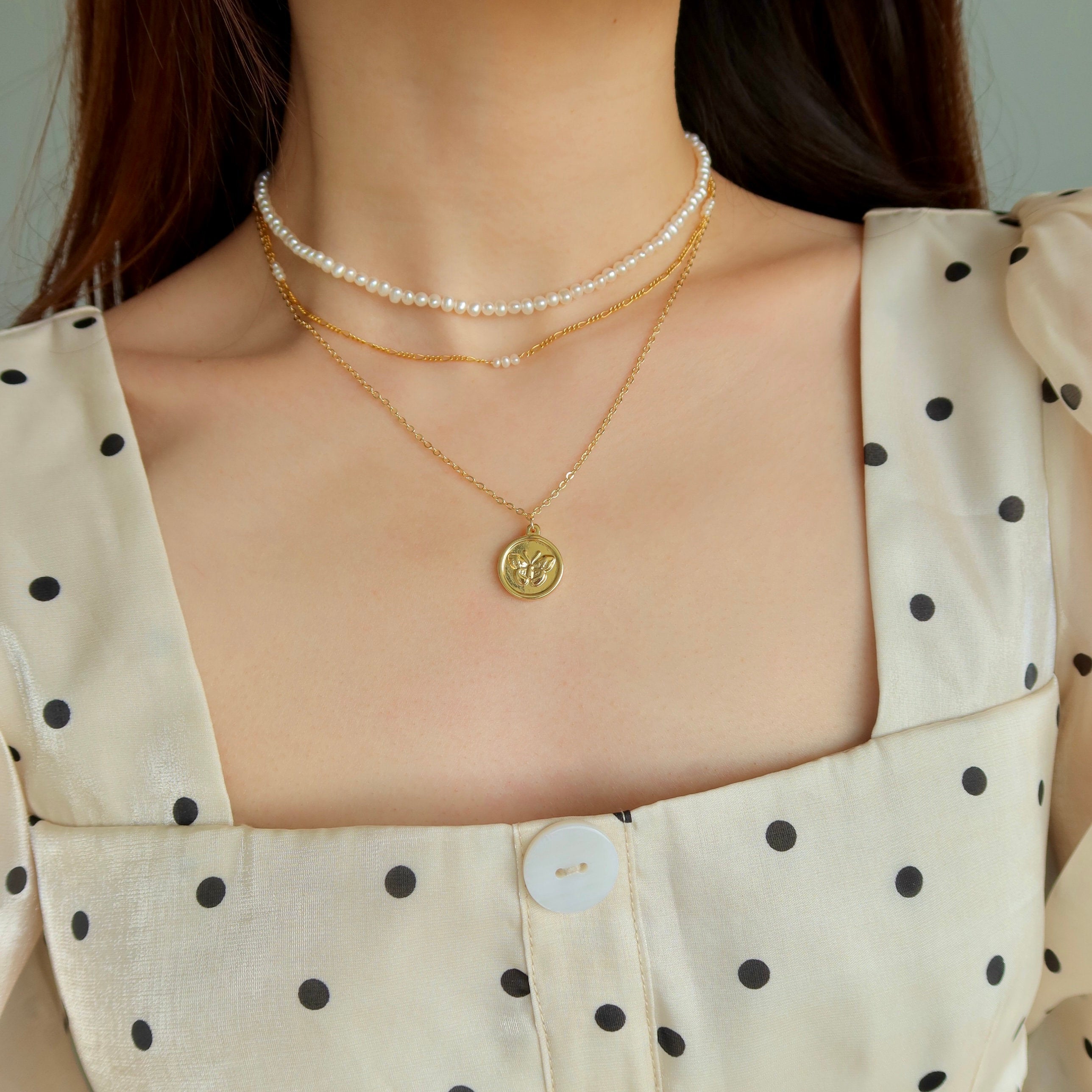 Lucie Pearl Necklaces