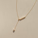 Diane Pearl Lariat Necklaces